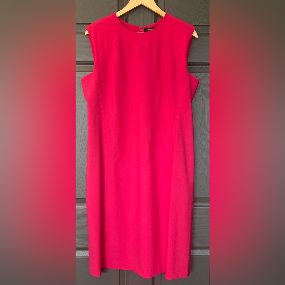 NWT Theory Power Dress in Watermelon Size 14